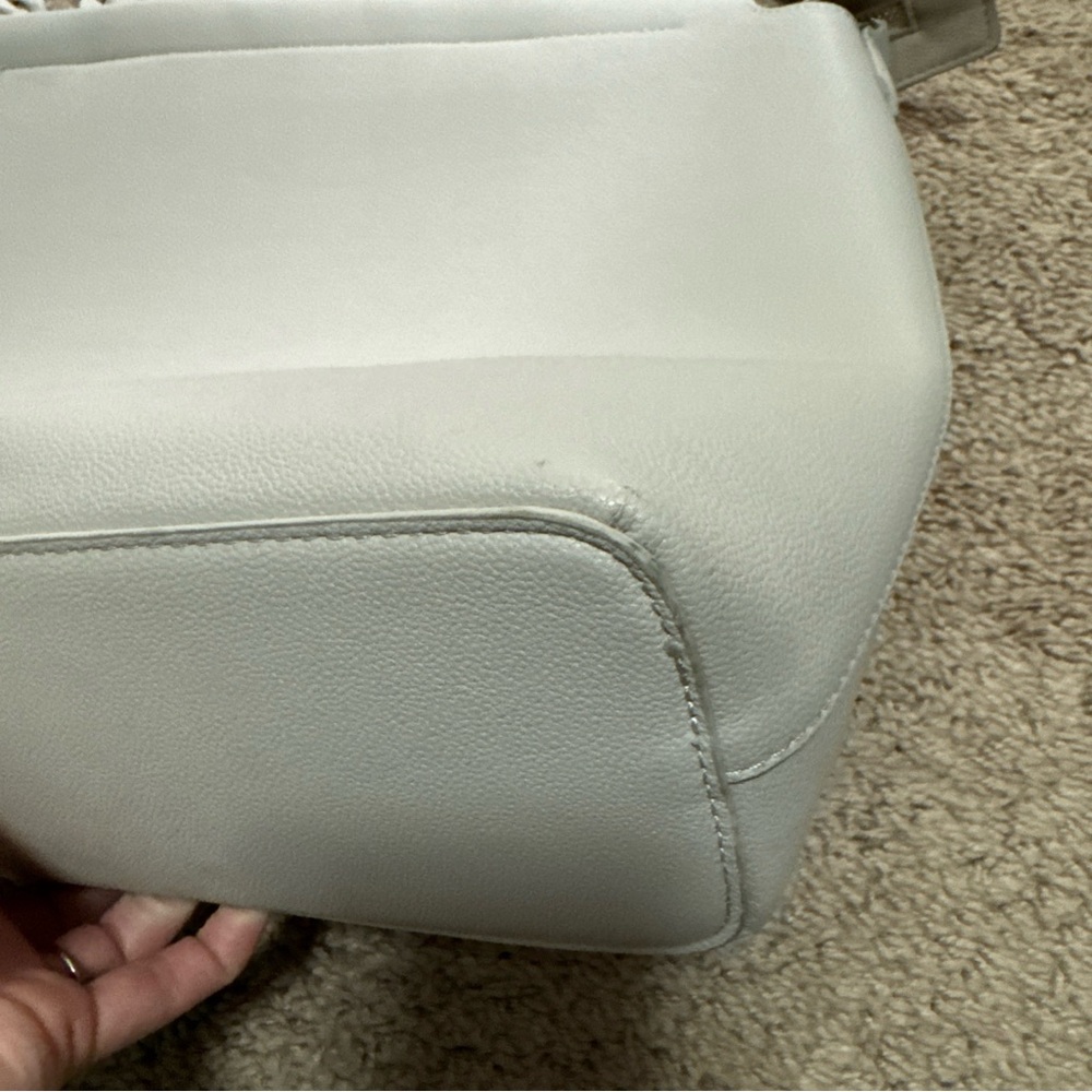 Valentino by Mario Valentino gray shoulder bag Authentic 🌟 - Picture 7 of 16